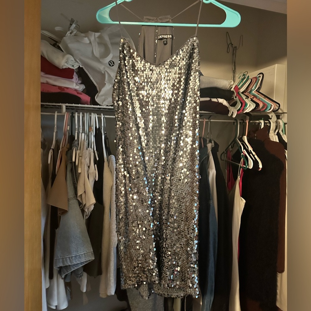 Sequin Mini Dress
